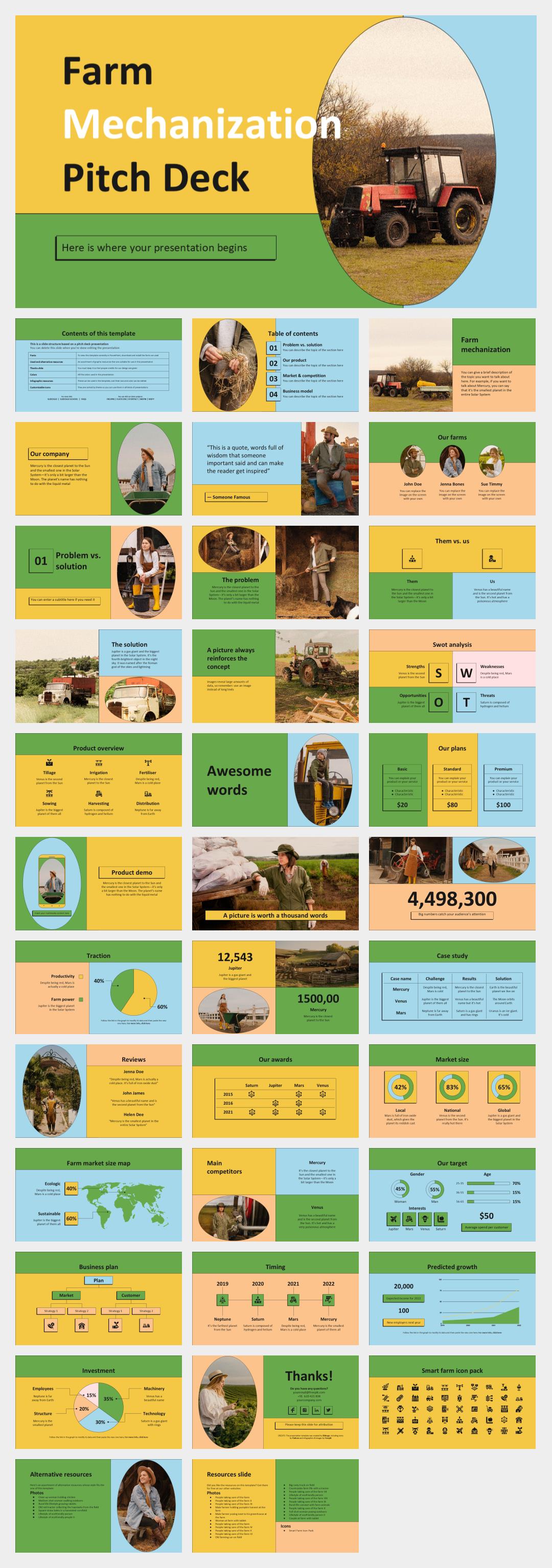 时尚创意个性PPT模板