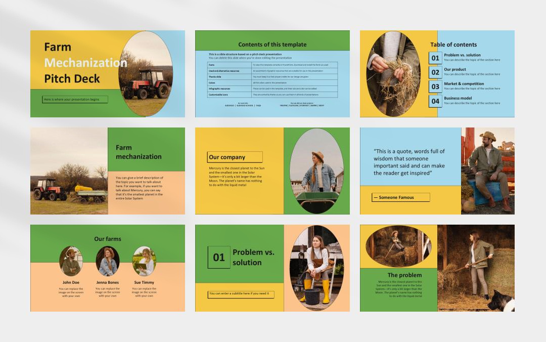 时尚创意个性PPT模板