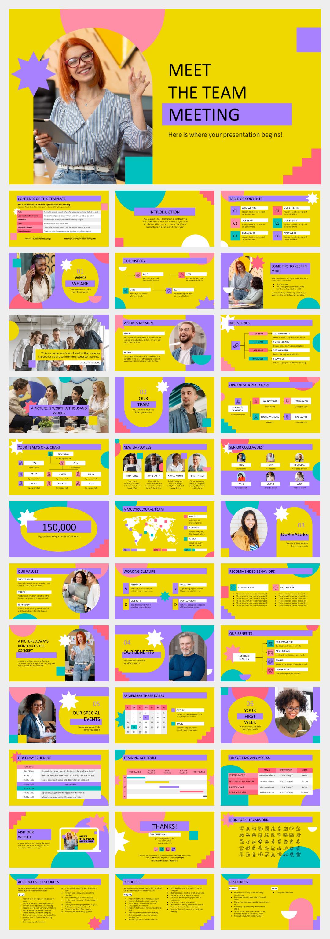 时尚创意个性PPT模板