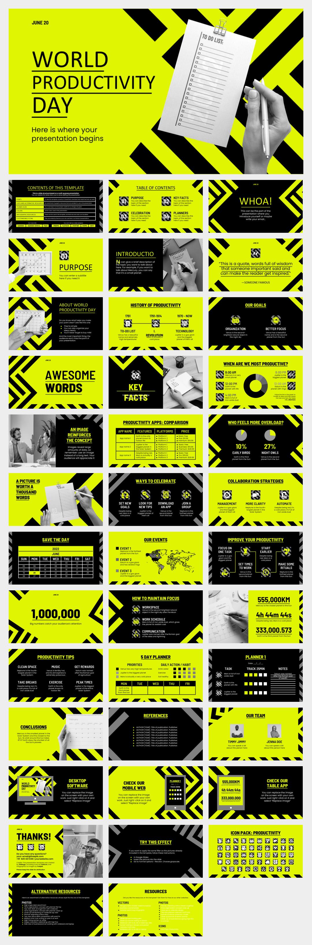 时尚创意个性PPT模板