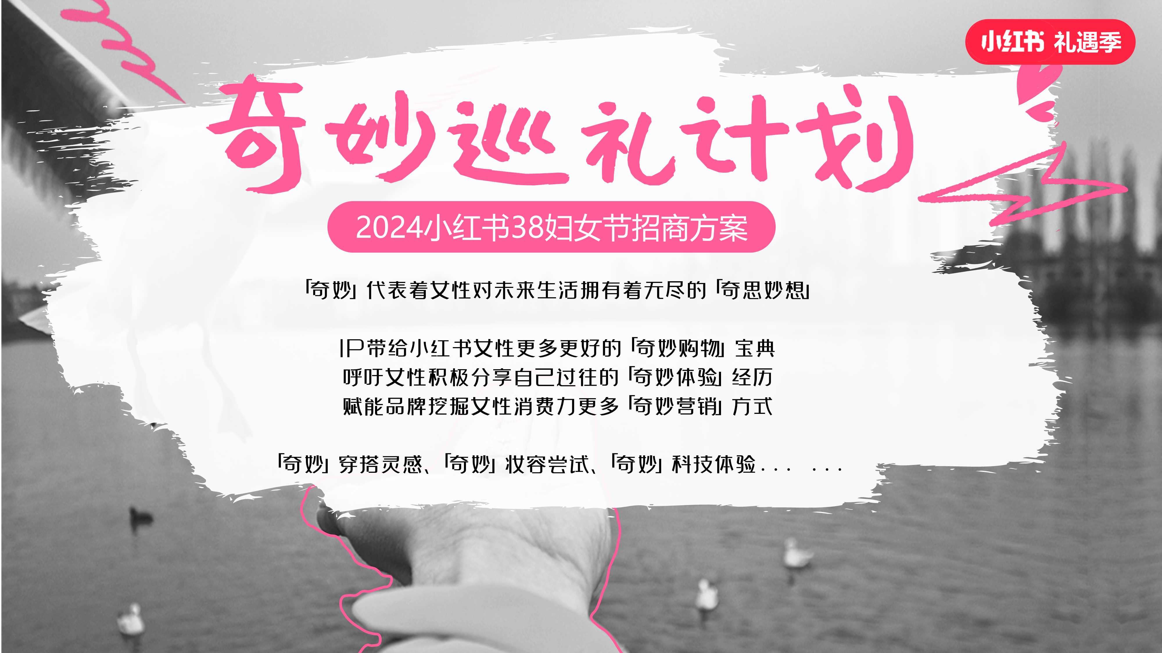 小红书「38节奇妙巡礼派对」招商方案.pdf