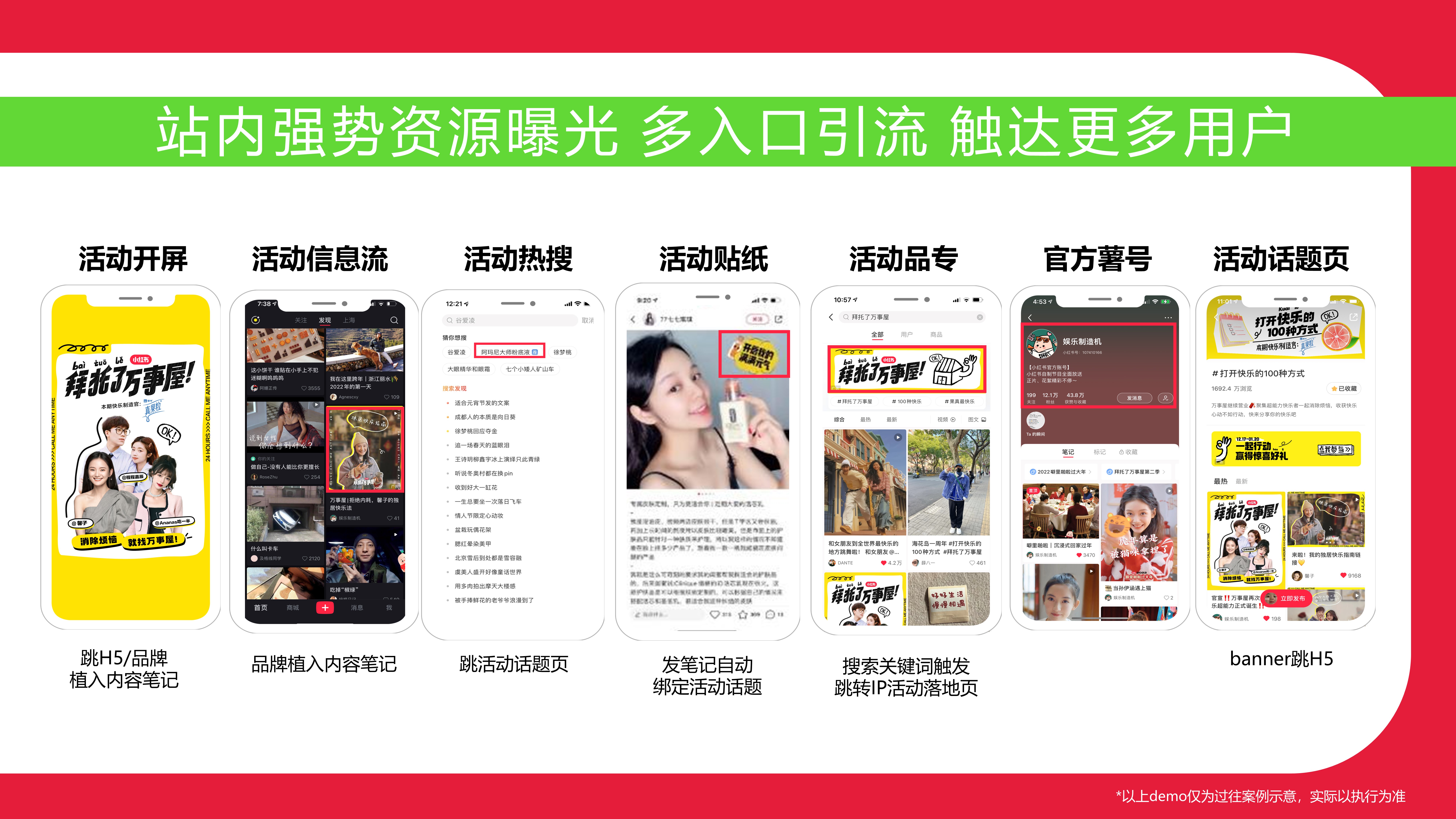 小红书专薯日REDay基础版+升级版招商方案.pptx