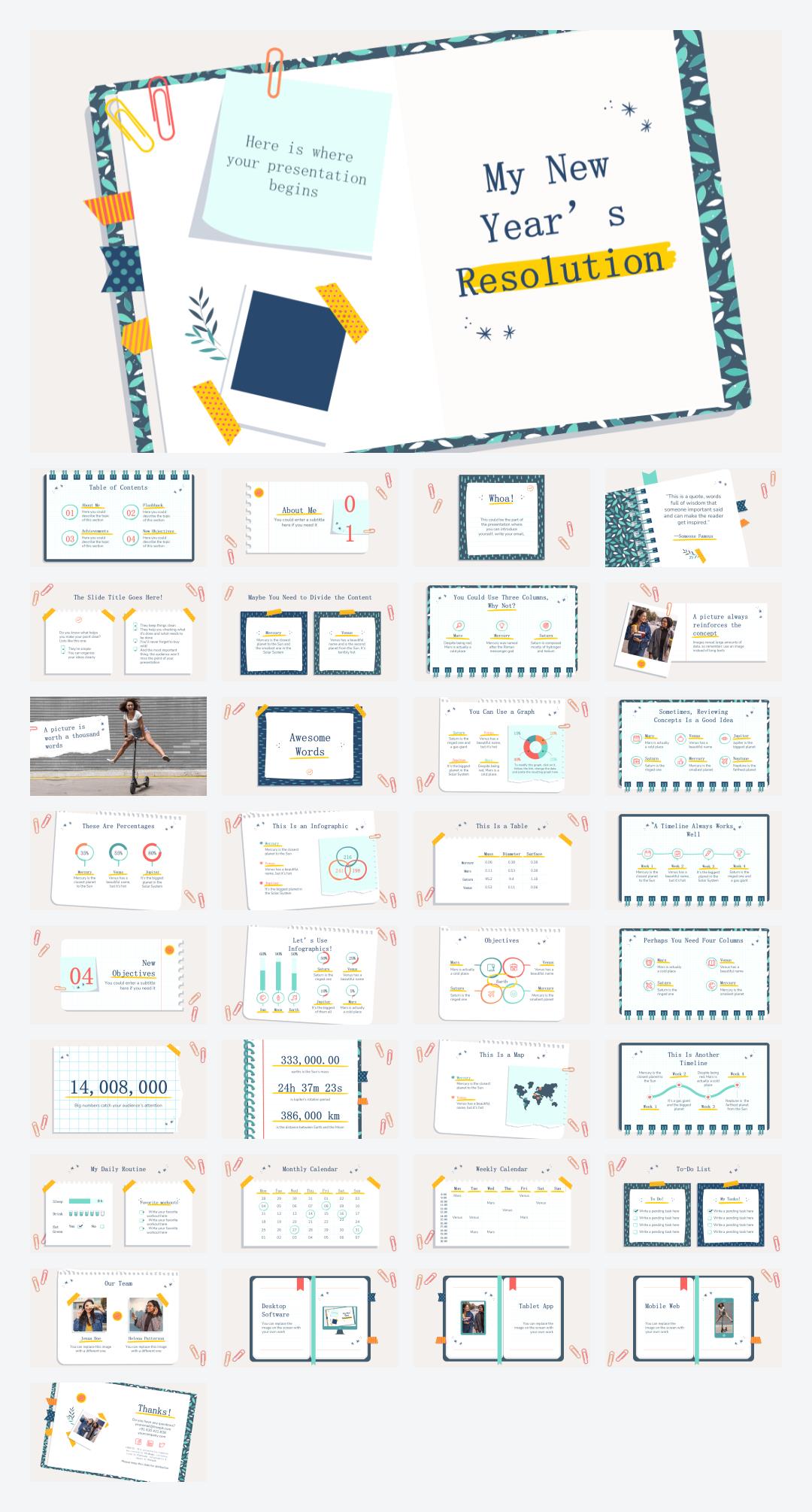 卡通学校教育主题PPT模板