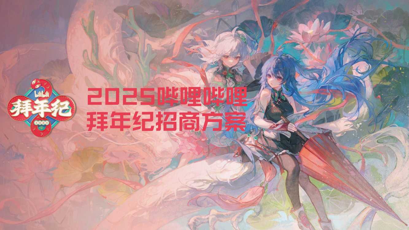 哔哩哔哩2025拜年纪招商方案.pdf