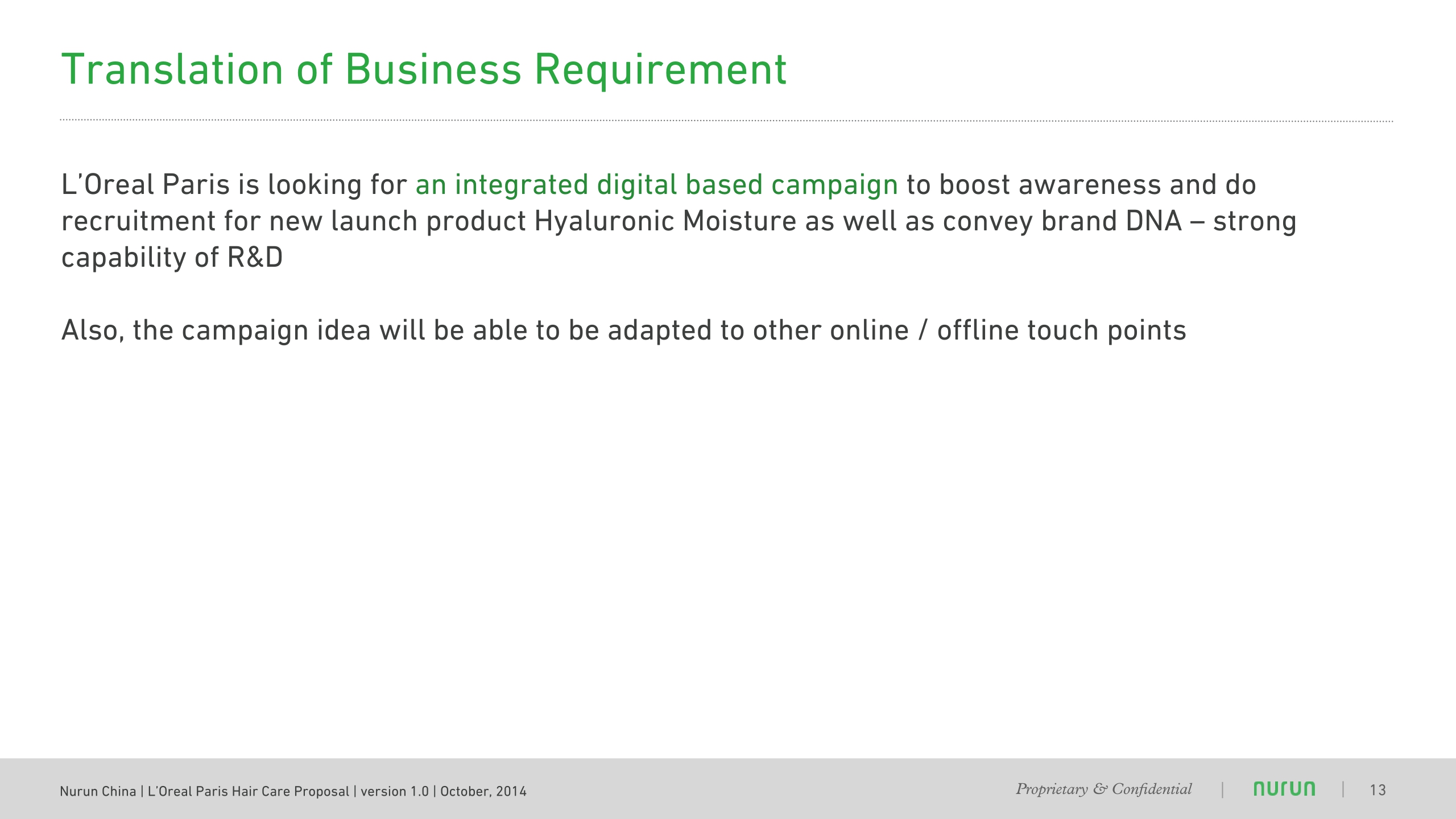 Nurun LOreal_Paris_洗发液Nurun _Hair_Care_Proposal.pdf