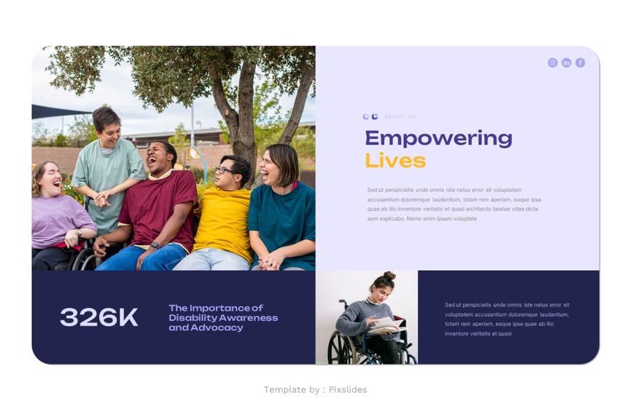 残疾意识 PPT模版 (PPT,PPTX)