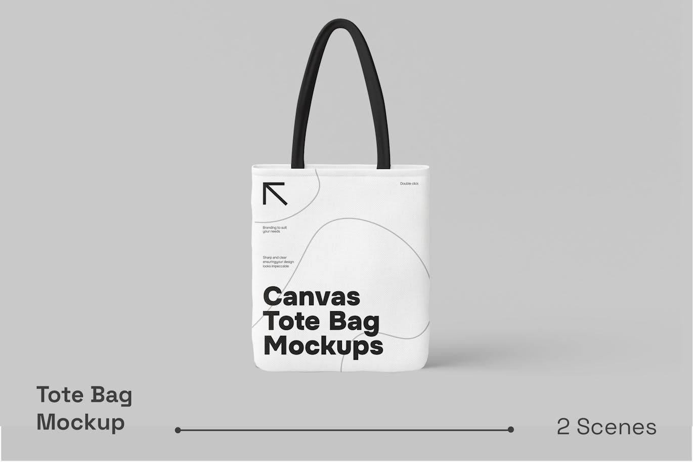 手提袋样机 (PSD)