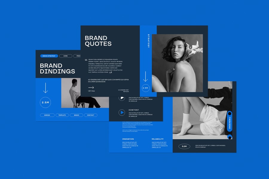 品牌战略PPT模版 (PPTX)