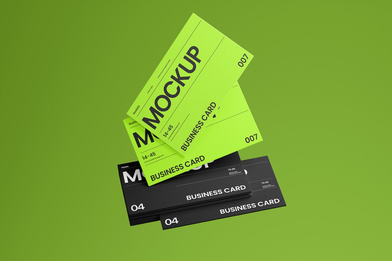 现代品牌名片样机 (PSD)