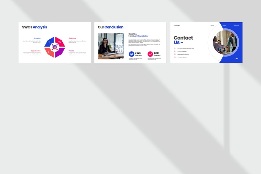 商业计划 PPT模版 (PPTX)