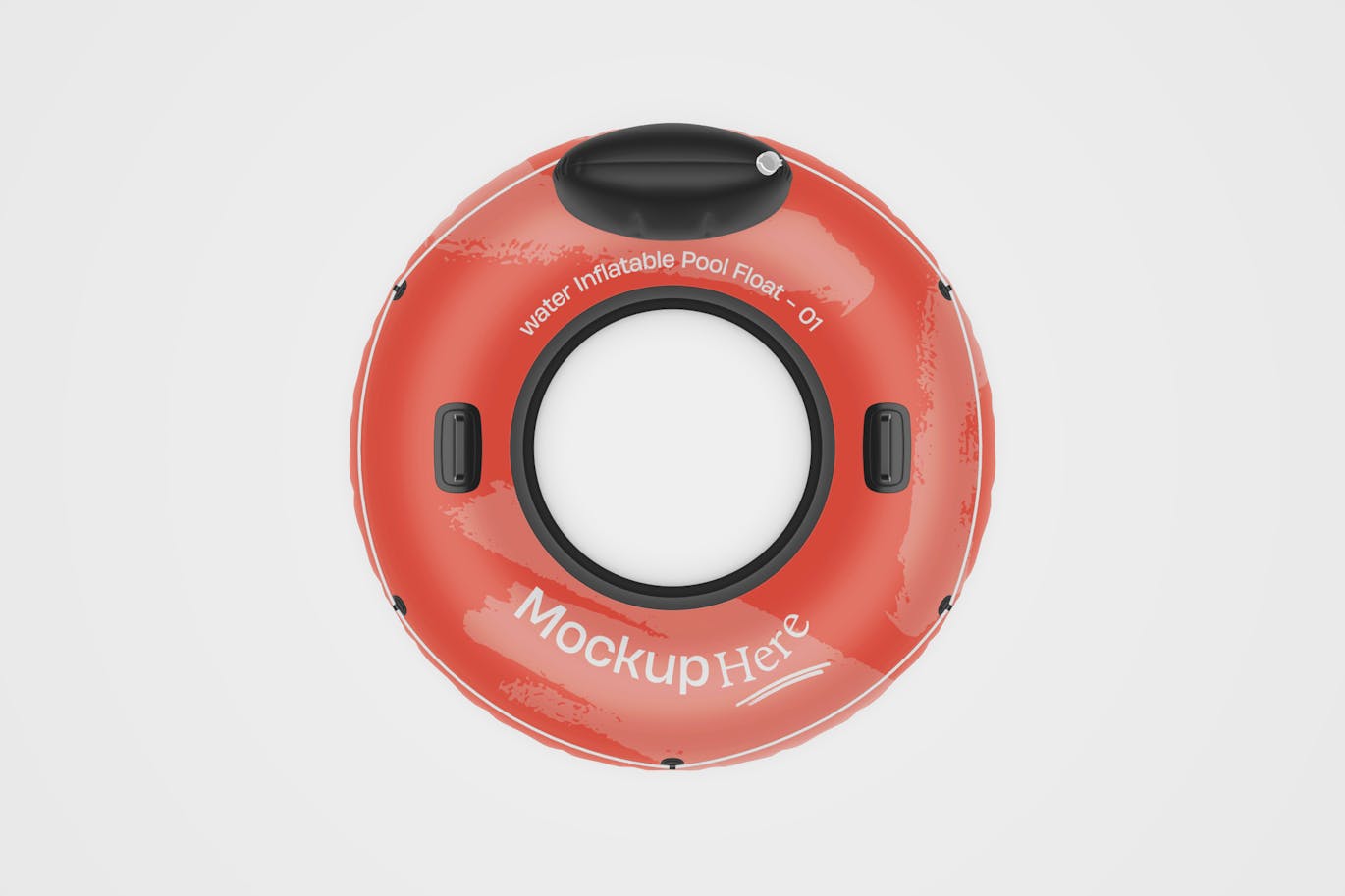水上充气泳池漂浮游泳圈样机 (PSD)