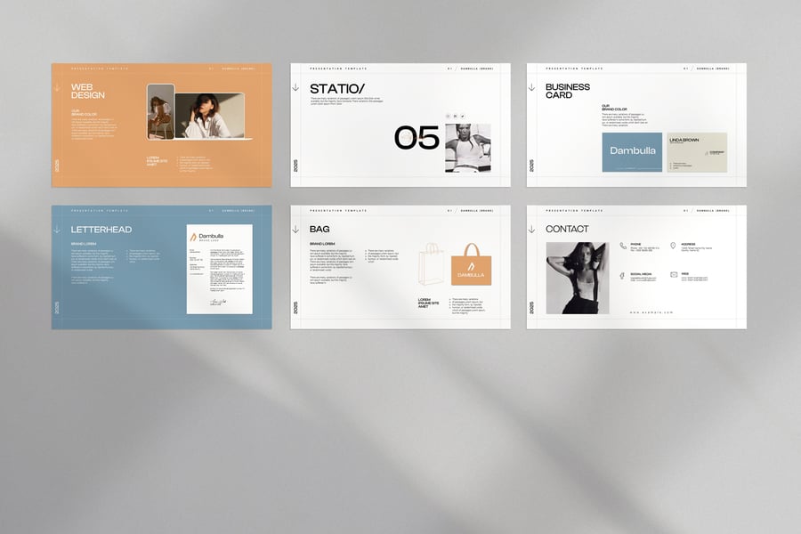 品牌指南PPT模版 (PPTX)