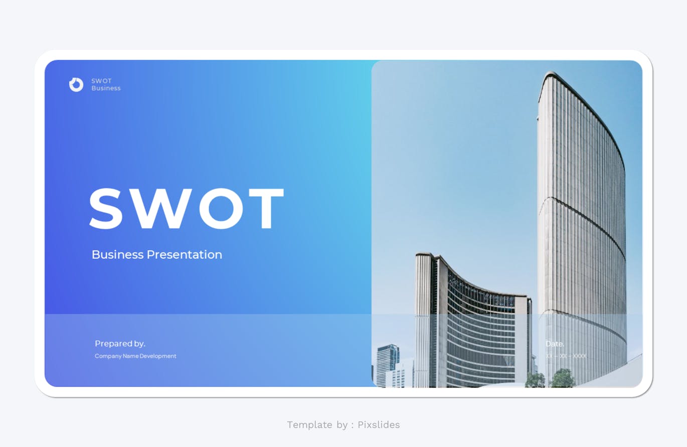 SWOT 业务优劣势分析PPT模板 (PPTX,PPT)