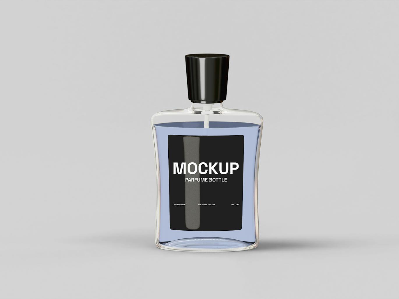 香水瓶样机 (PSD)