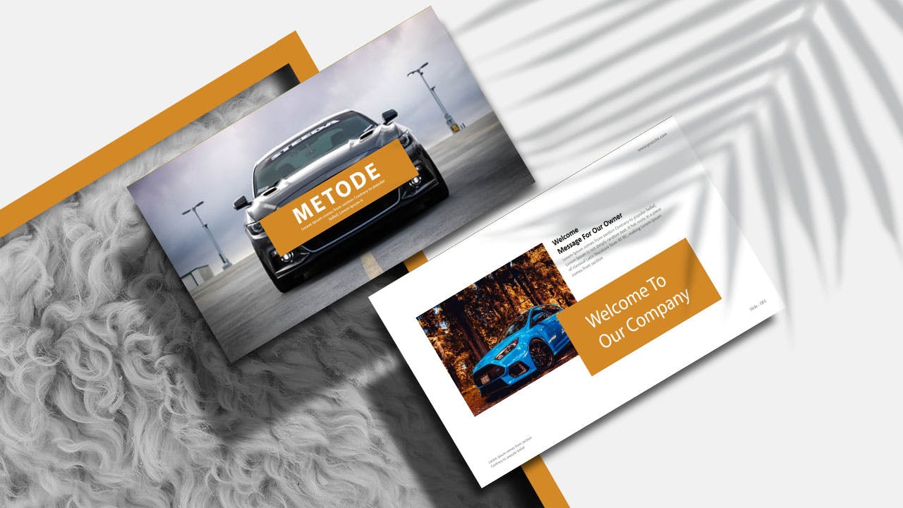 高品质的4S店汽车销售powerpoint幻灯片演示模板（pptx）