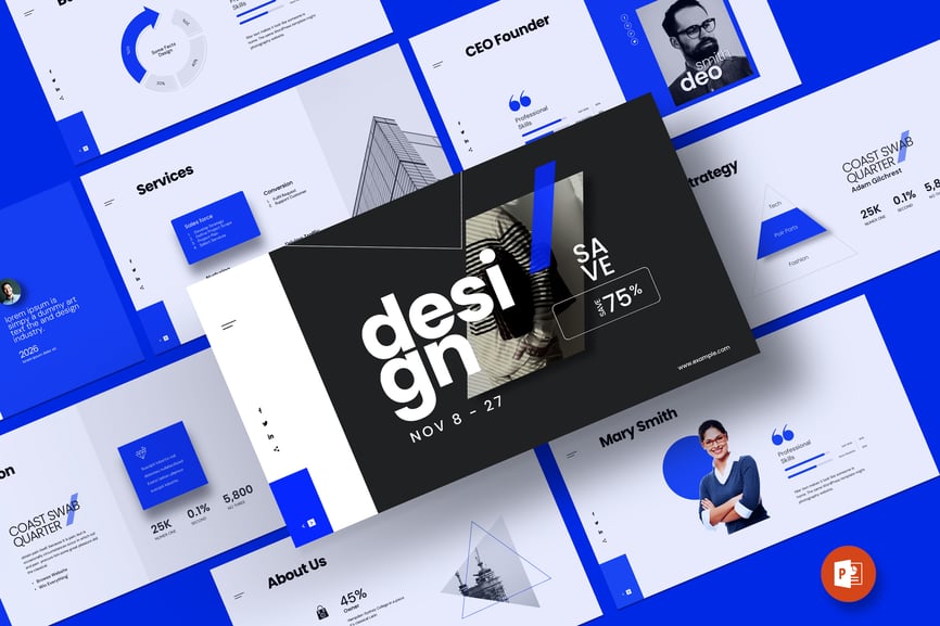 设计PPT模版 (PPTX)