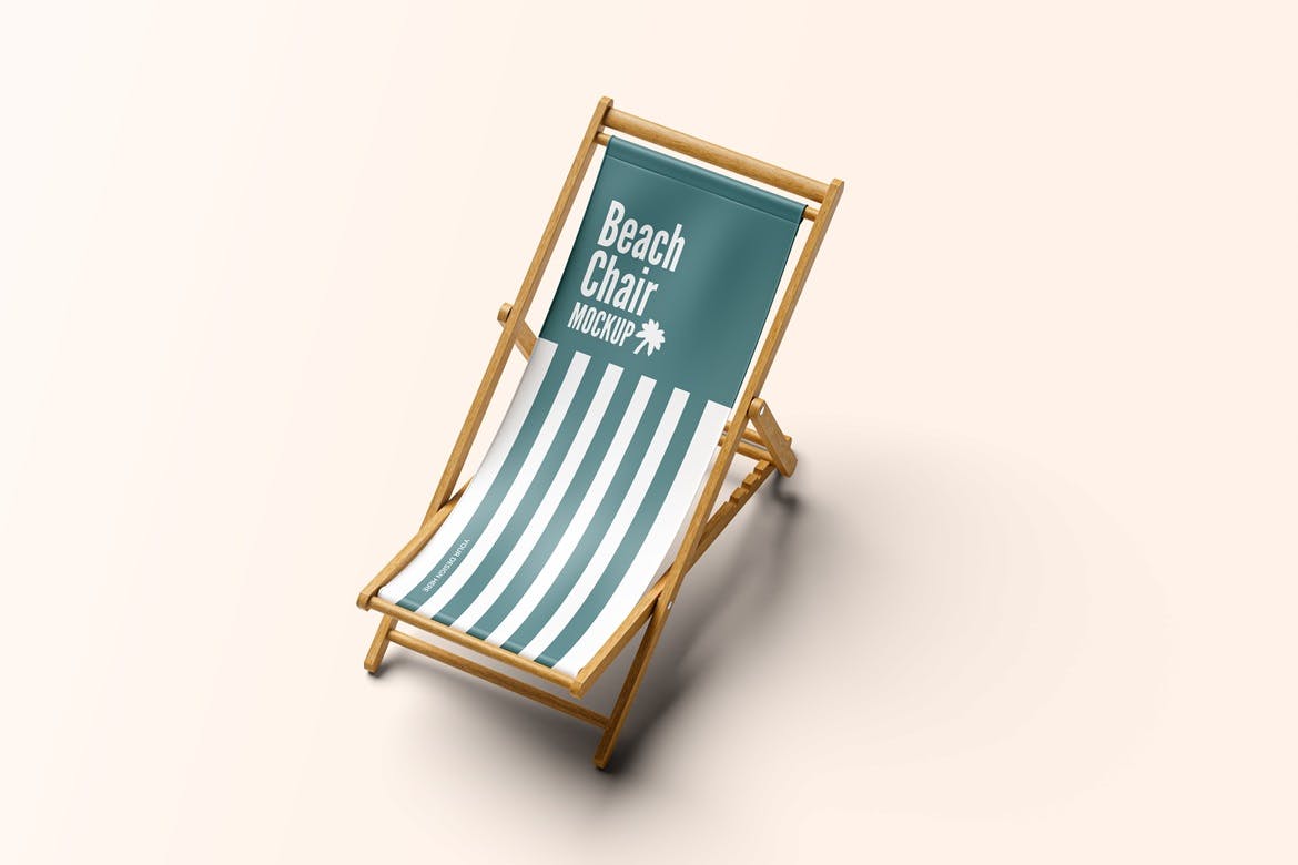 沙滩椅样机 (PSD,PDF)