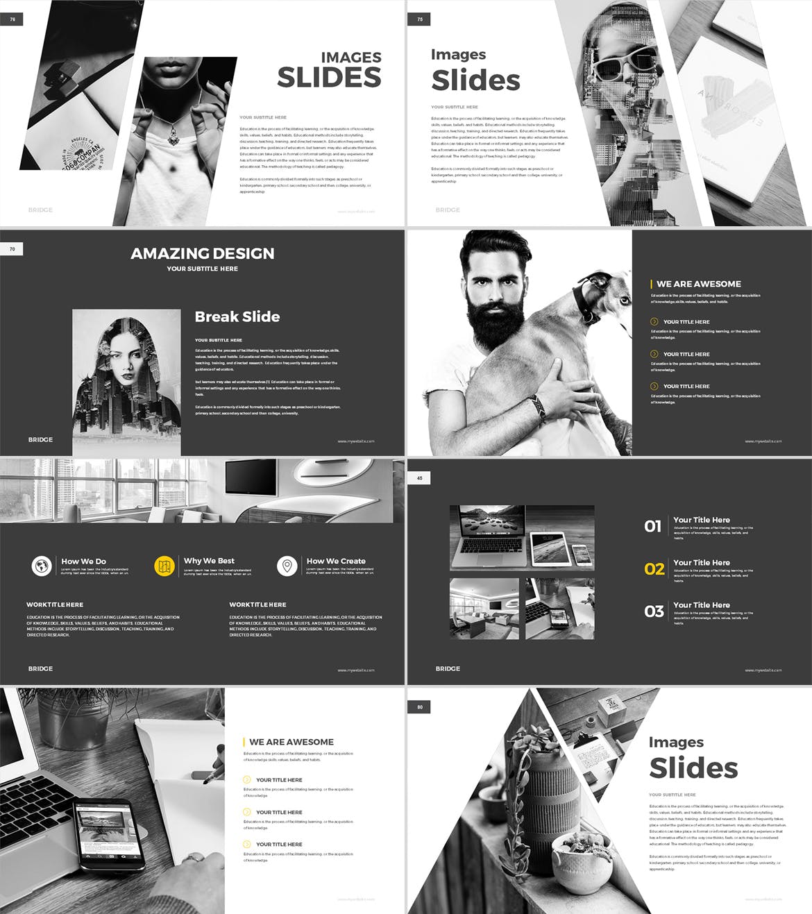 时尚风格PPT(PPTX)