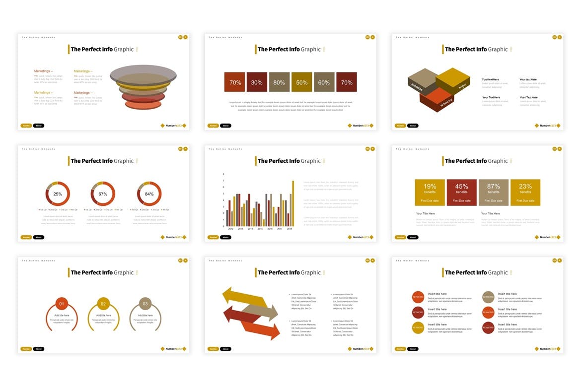 简单的高端企业PPT模板（PPTX,KEY）