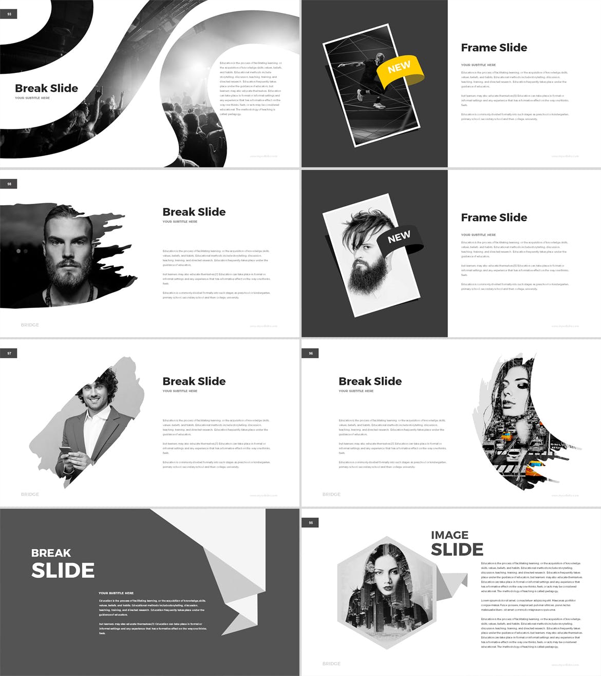 时尚风格PPT(PPTX)