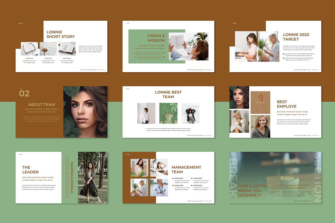 个性的设计PPT模板下载（PPTX）