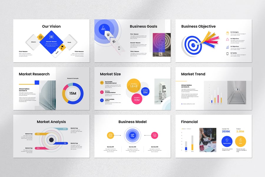 推介材料演示模板PPT模板 (PPTX)