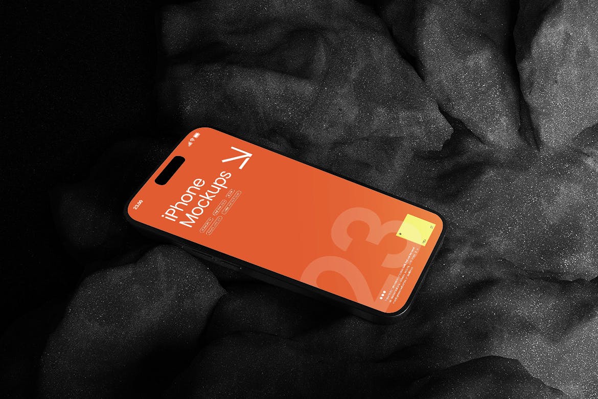 iPhone 手机样机 (PSD)