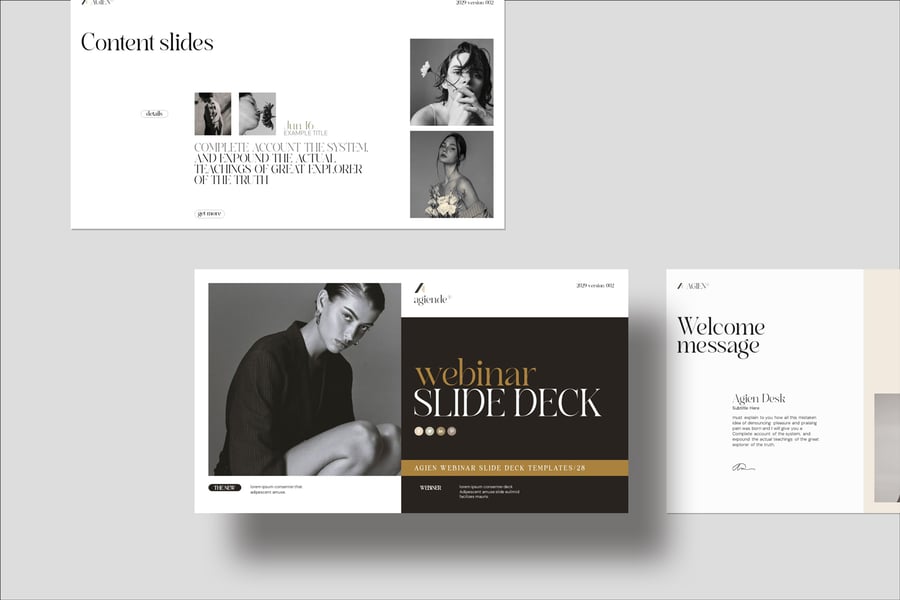 网络研讨会幻灯片PPT模版PPT模版 (PPTX)