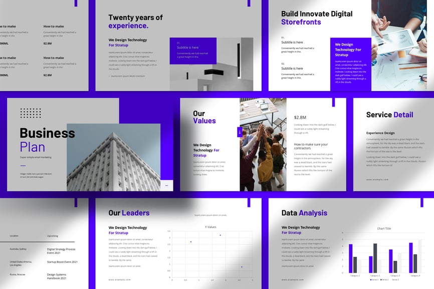 商业计划演示PPT模版 (PPTX)