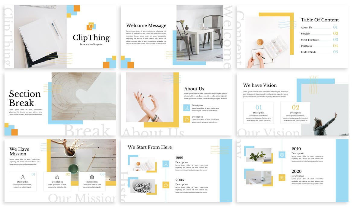 企业业务展示PPT模板下载（PPTX）