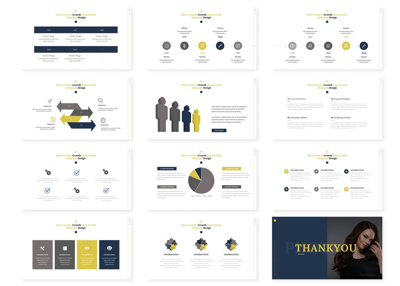 简约清新时尚优雅大数据powerpoint幻灯片演示模板（pptx&amp;key）