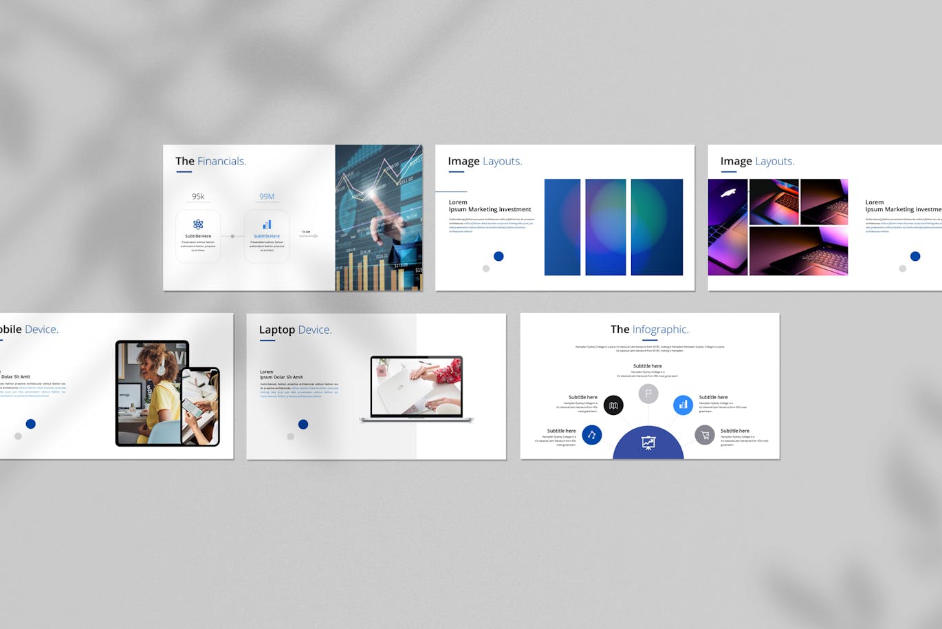商业计划演示模板 (PPTX)