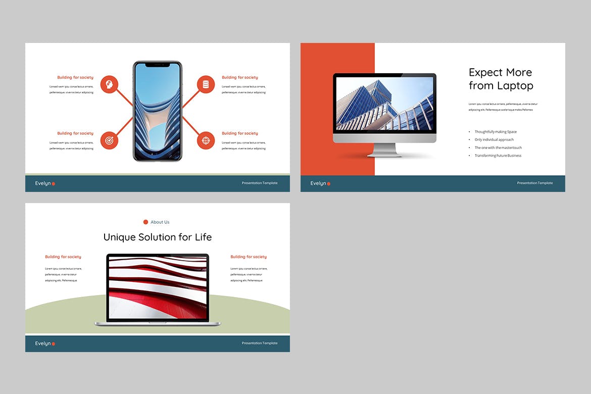 时尚高端简约房地产提案报告powerpoint幻灯片演示模板（pptx）