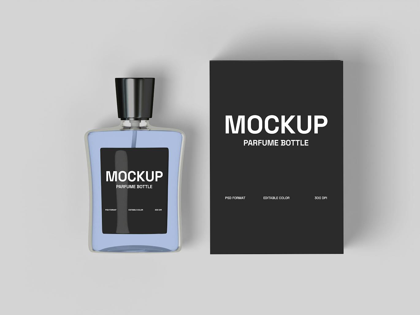 香水瓶样机 (PSD)