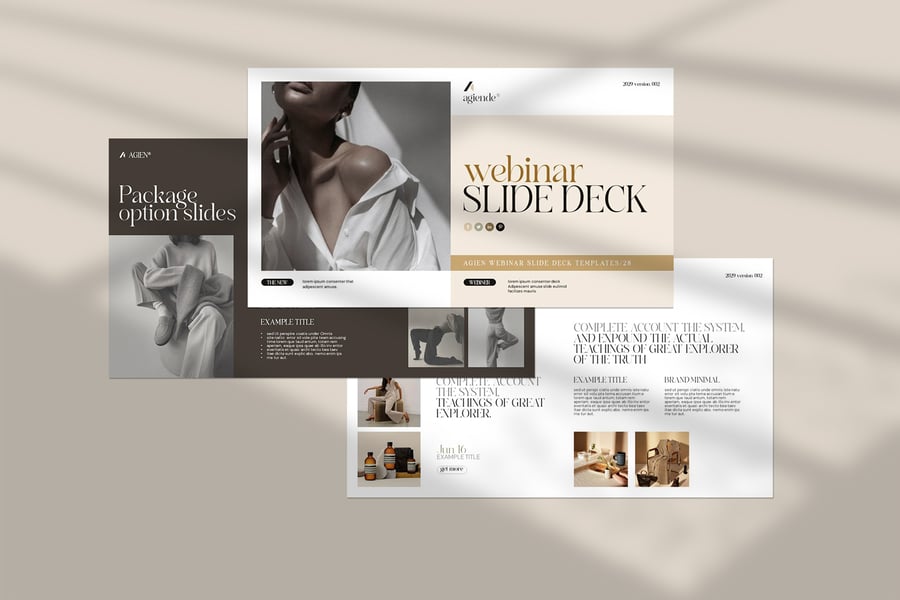 网络研讨会幻灯片PPT模版PPT模版 (PPTX)