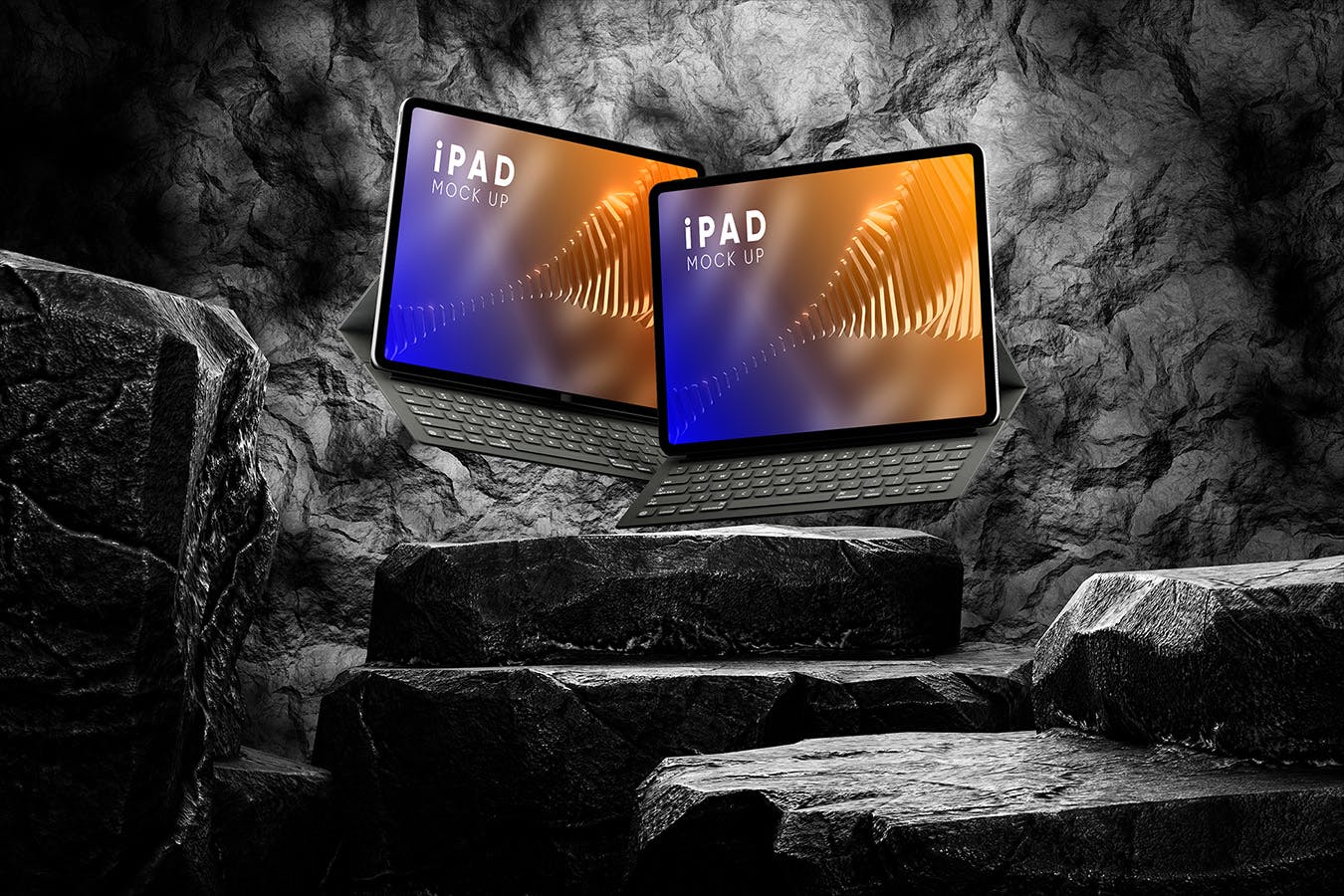 iPad 平板电脑样机 (PSD)