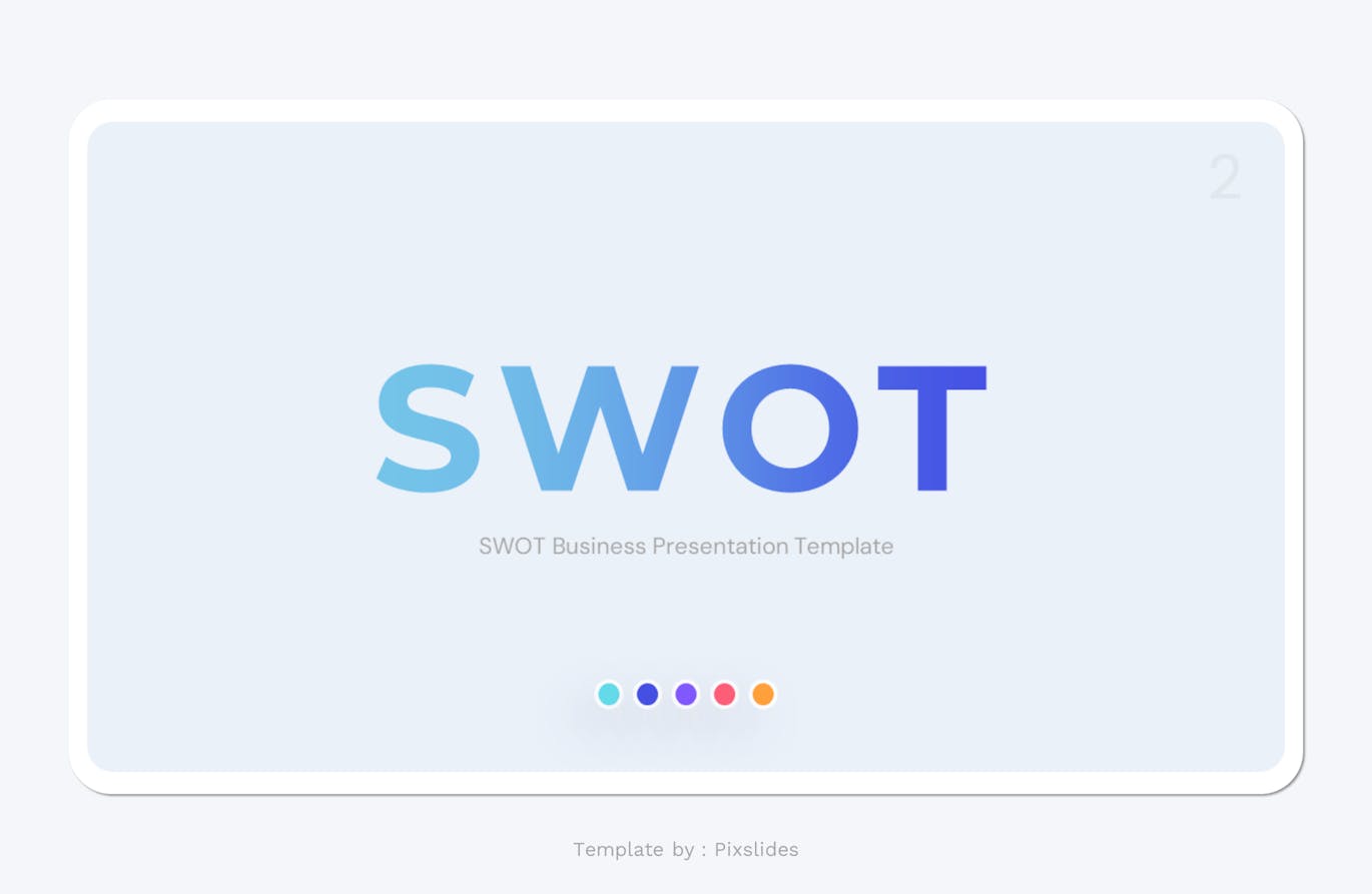 SWOT 业务优劣势分析PPT模板 (PPTX,PPT)