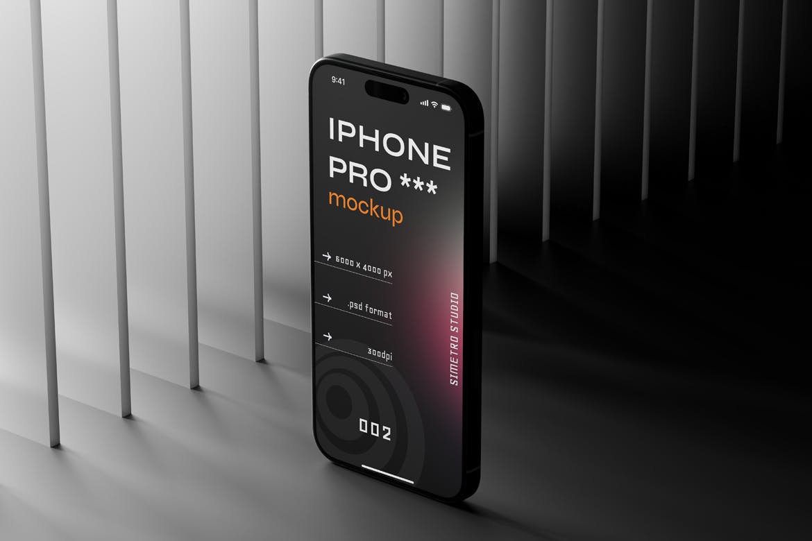 iPhone 手机样机 (PSD)