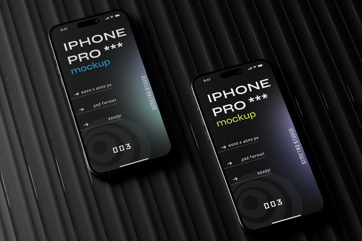 iPhone 手机样机 (PSD)