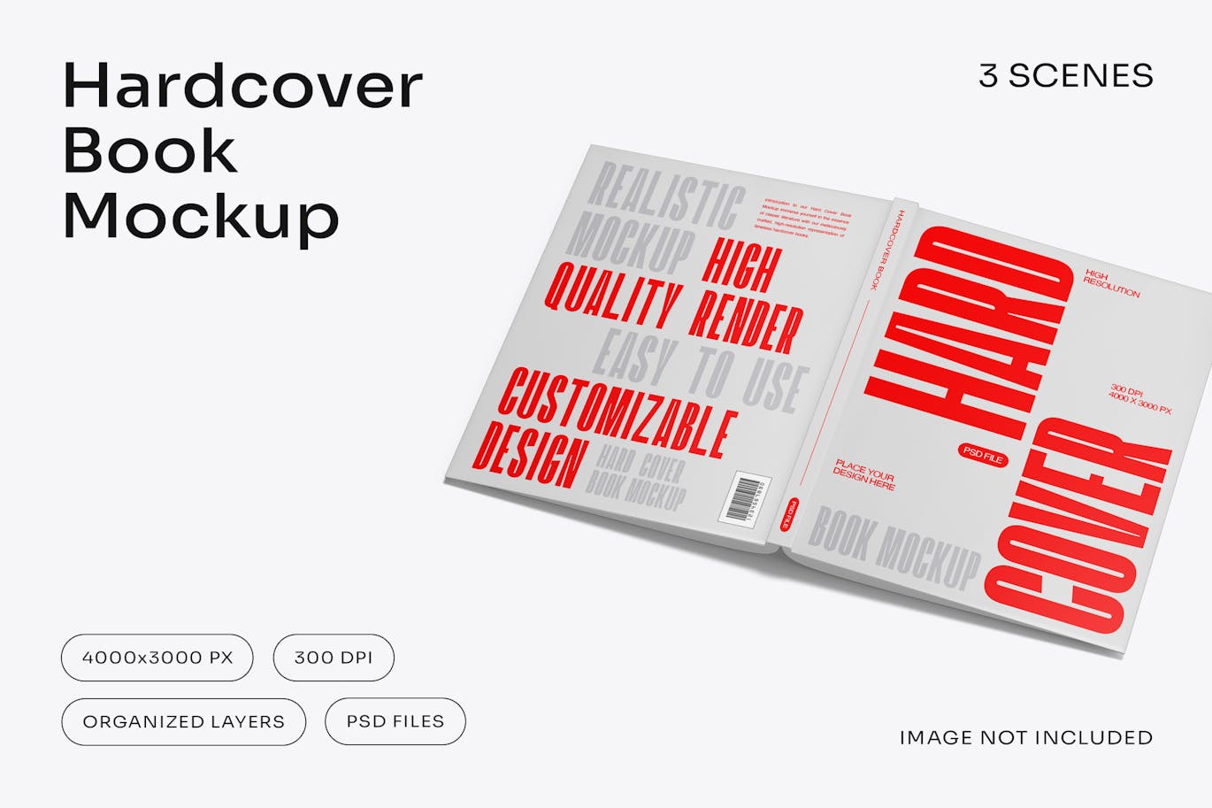 书籍样机 (PSD)