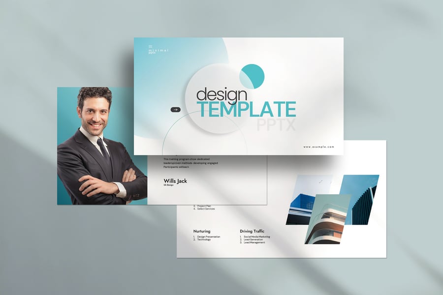 设计PPT模版 (PPTX)