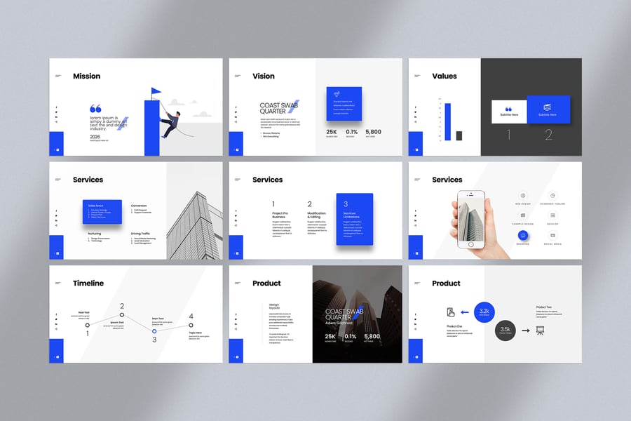 设计PPT模版 (PPTX)