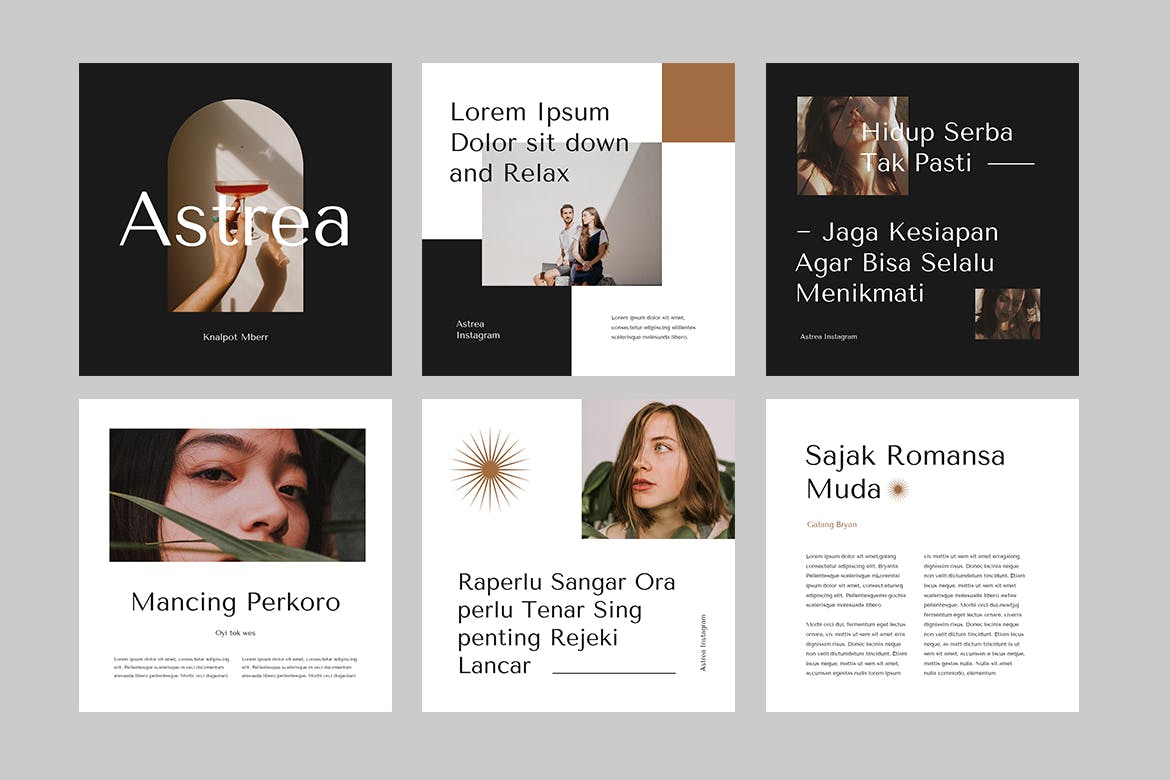 时尚专业的社交广告模板（PPTX）