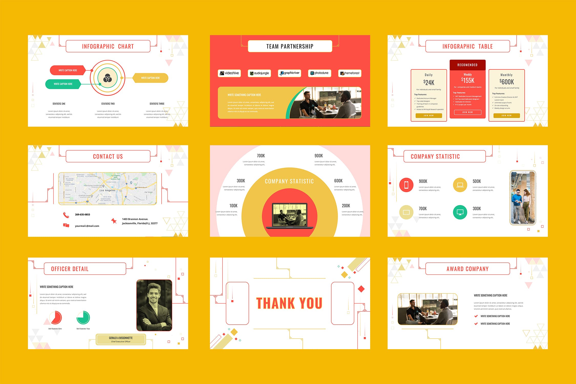 干净，现代和简单的PPT模板（PPTX）