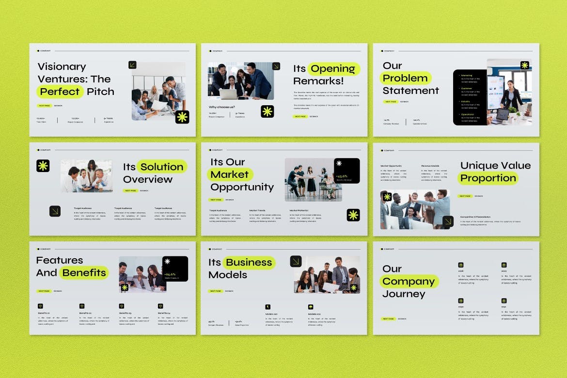 现代商业宣传材料PPT模板 (PPT)