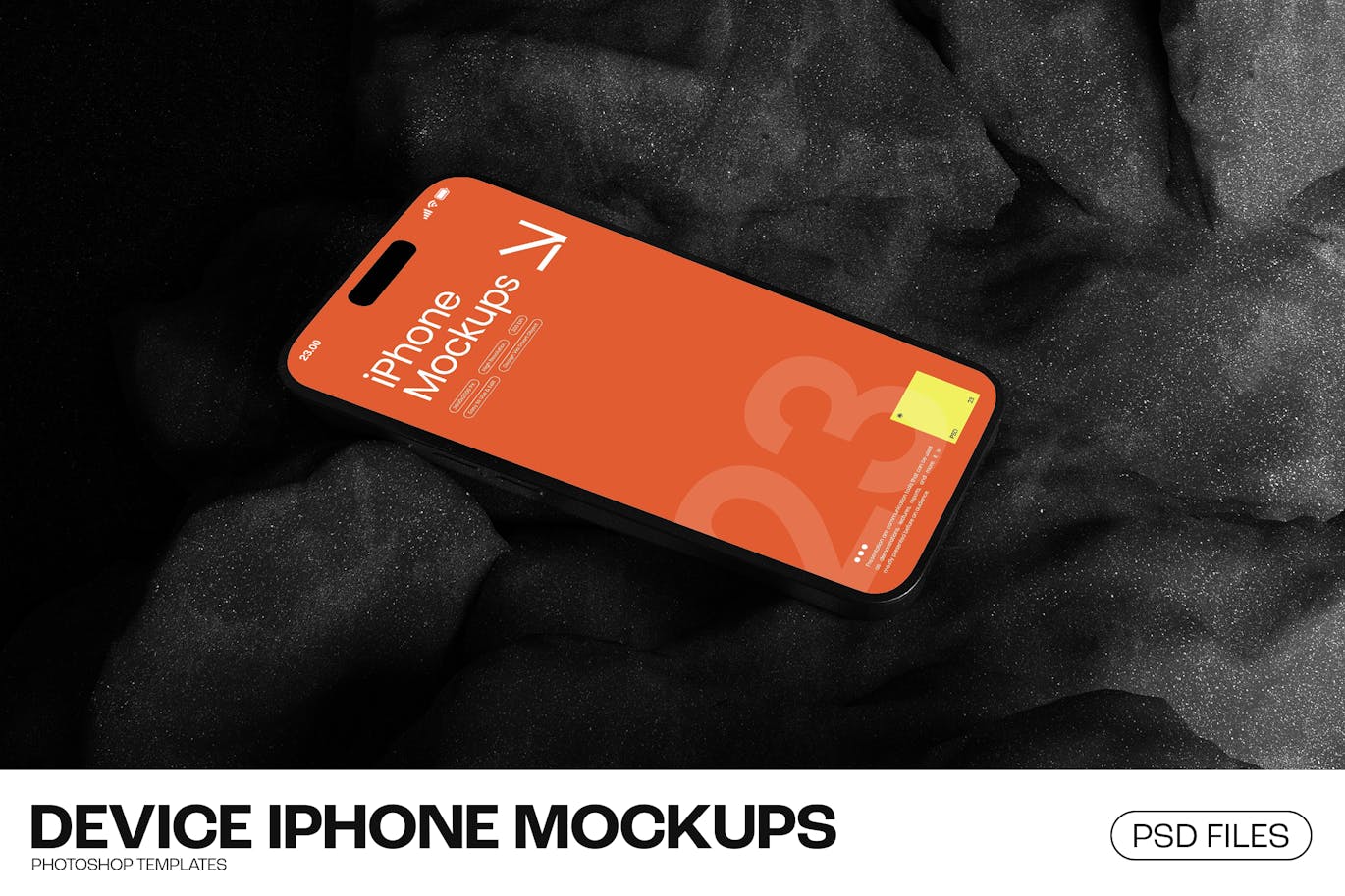 iPhone 手机样机 (PSD)