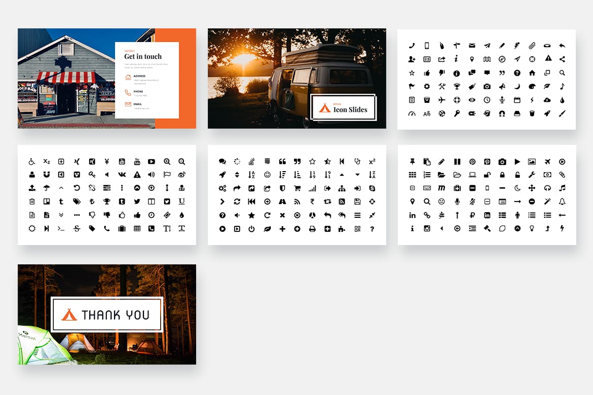 时尚高端多用途露营拓展训练SWOT分析大数据powerpoint幻灯片演示模板（pptx）