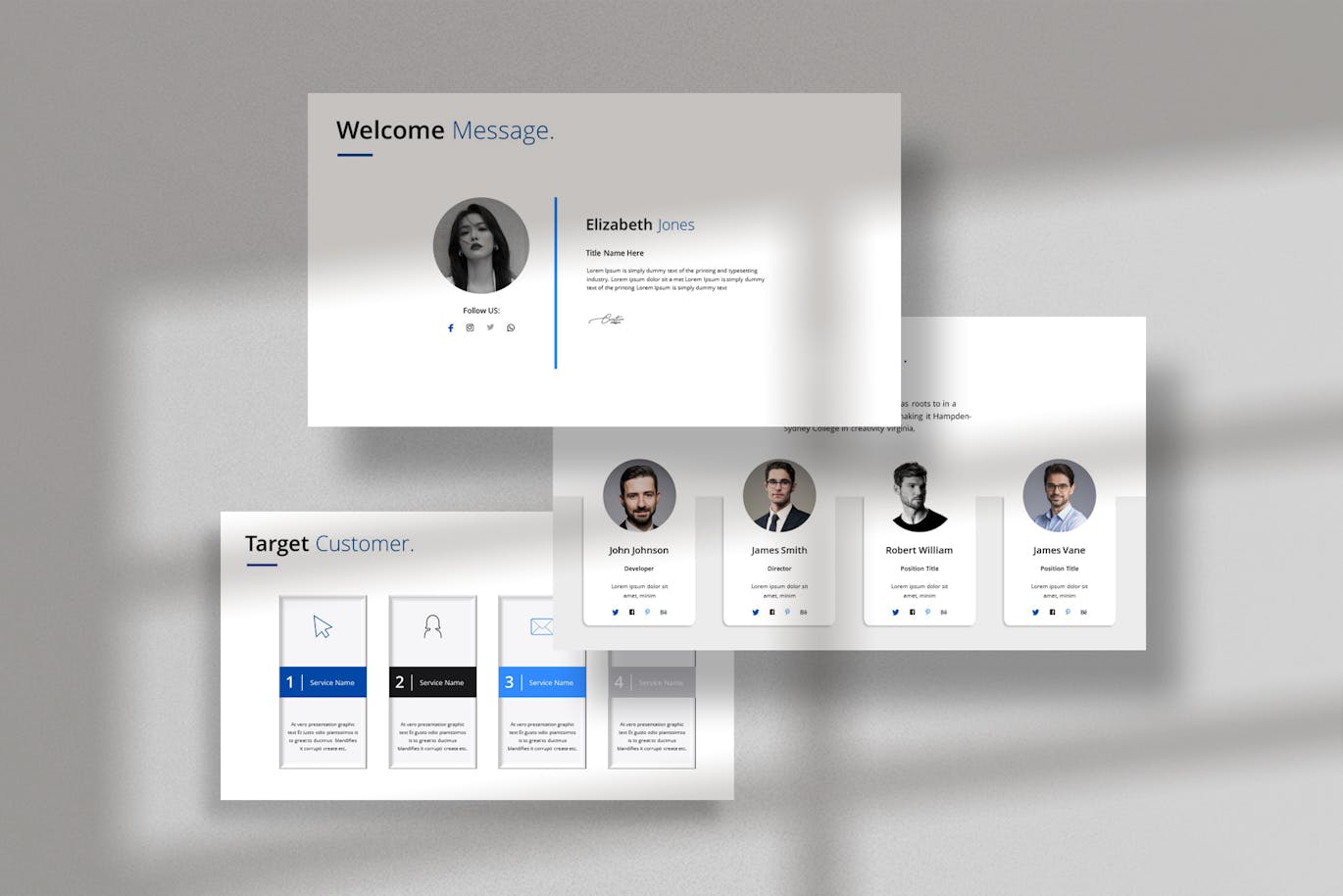 商业计划演示模板 (PPTX)