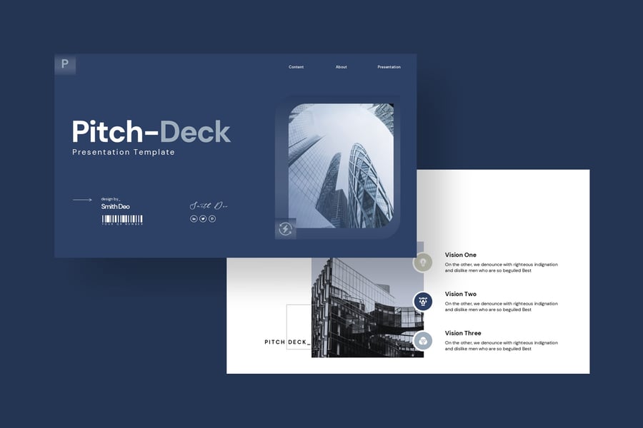 宣传材料演示模板 PPT模板 (PPTX)