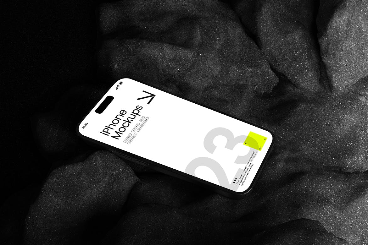 iPhone 手机样机 (PSD)